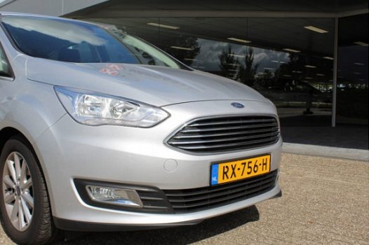 Ford C-Max - 1.0 EcoBoost Titanium Navigatie, Cruise & Climate control, parkeersensoren etc - 1