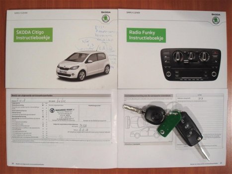 Skoda Citigo - 1.0i 60pk 5D. Arctic AC|Navi|Bluetooth|Audio|ESP - 1