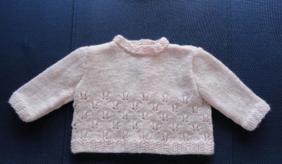 028 rose baby truitje voor ca. maat 56 - nr. 1