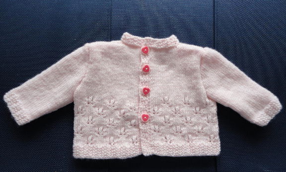 028 rose baby truitje voor ca. maat 56 - Afbeelding 3