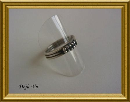 Oude zilveren ring // vintage silver ring - 1