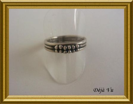 Oude zilveren ring // vintage silver ring - 2