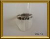 Oude zilveren ring // vintage silver ring - 2 - Thumbnail
