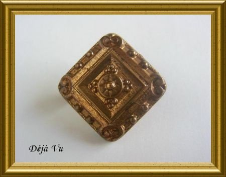Kleine oude broche // small antique brooch - Afbeelding 2