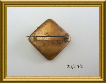 Kleine oude broche // small antique brooch - Afbeelding 3