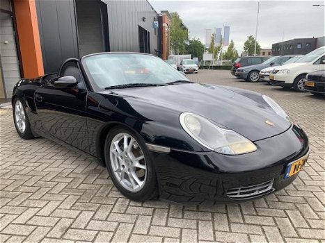 Porsche Boxster - 2.7 Cabriolet Bj '00 Zwart/Leder/Lmv/Clima/178dkm/Youngtimer - 1