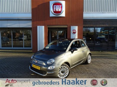 Fiat 500 - TwinAir 80 Automaat Lounge 1e Eig NAVI/PARKPILOT/CLIMATE/CRUISE/APPLECARPLAY/ELEK - 1