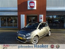 Fiat 500 - TwinAir 80 Automaat Lounge 1e Eig NAVI/PARKPILOT/CLIMATE/CRUISE/APPLECARPLAY/ELEK