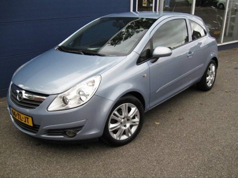 Opel Corsa - 1.2-16V Enjoy Airco Android Navigatie LM velgen - 1