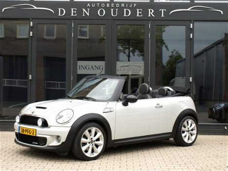 Mini Mini Cabrio - 1.6 Cooper S Chili NAVI/LEDER LOUNGE/XENON NIEUWSTAAT - 1