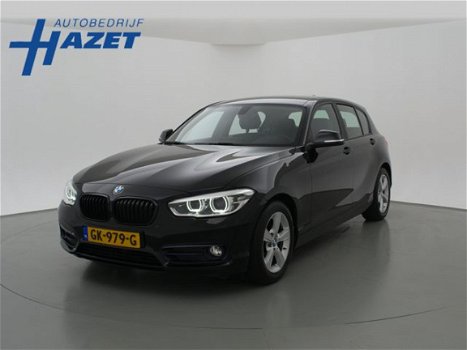 BMW 1-serie - 116D EDE SPORT + LEDER / SPORTSTOELEN / NAVI PRO / HARMAN/KARDON - 1