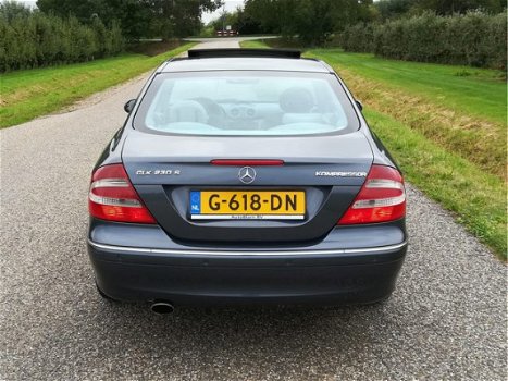 Mercedes-Benz CLK-klasse Coupé - 200 K. Automaat Elegance Schuifdak | Leder | Cruisecontrol - 1