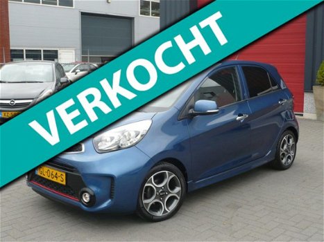 Kia Picanto - 1.2 CVVT SportsLine , Nieuwstaat, Pas 31.000 KM gelopen - 1