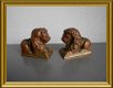 Twee kleine bronzen leeuwtjes - 1 - Thumbnail