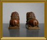 Twee kleine bronzen leeuwtjes - 5 - Thumbnail