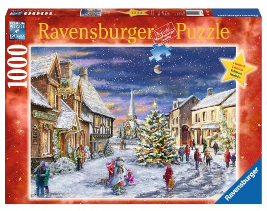 Ravensburger - Christmas Village - 1000 Stukjes Nieuw - Afbeelding 2