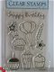 OP=OP the paper studio clear stempel happy birthday 2 - 1 - Thumbnail