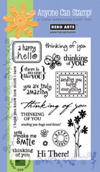 OP=OP Hero arts clear stempel thinking of you - 1