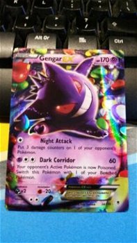 Gengar EX 34/119 XY Phantom Forces gebruikt - 1