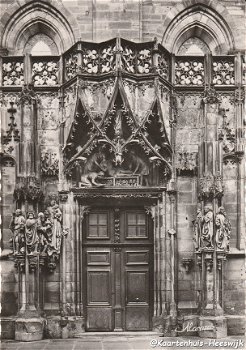 Frankrijk Strasbourg La Cathedrale Portail St. Laurent - 1