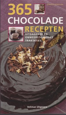 Donovan, J. - 365 chocoladerecepten / uitdagende en onweerstaanbare traktaties