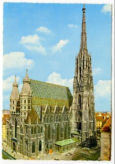 J010 Wien Wenen Vienna Stephansdom / Oostenrijk