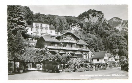 J013 Weesen am Wallensee Hotel du Lac / Zwitserland - 1
