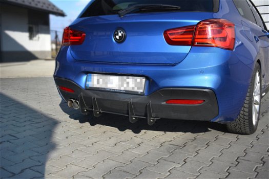 Bmw F20 / F21 M Pakket Facelift Racing Centre Rear Spoiler - 4