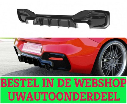 Bmw F20 / F21 M Pakket Facelift Spoiler Rear Centre Diffuser - 1