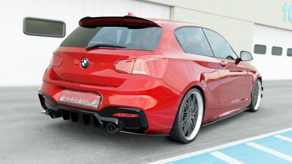 Bmw F20 / F21 M Pakket Facelift Spoiler Rear Centre Diffuser - 5