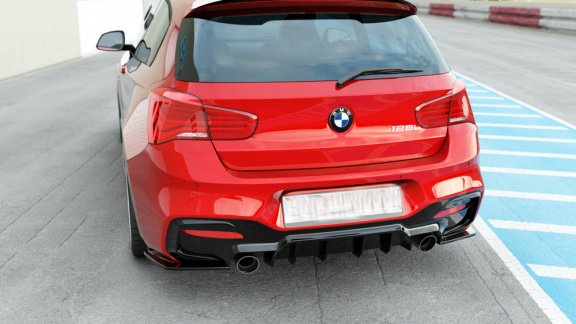 Bmw F20 / F21 M Pakket Facelift Spoiler Rear Centre Diffuser - 7