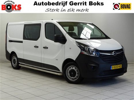 Opel Vivaro - 1.6 CDTI L2H1 DC Edition EcoFlex 6-Persoons Navigatie Airco CruiseControl - 1