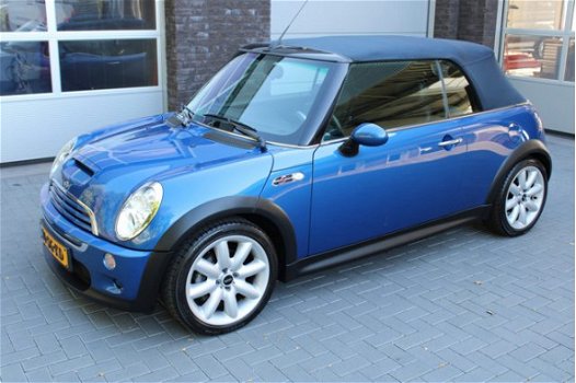 Mini Mini Cabrio - 1.6 Cooper S Chili 170pk Airco leder nieuwstaat - 1