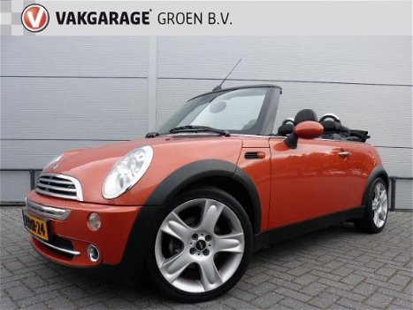 Mini Mini Cooper - 1.6 Chili Cabrio (116pk) Navi / Clima / Leer - 1