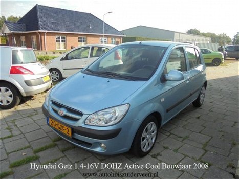 Hyundai Getz - 1.4i-16V 5DRS Active Cool 2008 Inr Mogelijk - 1