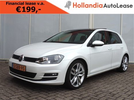 Volkswagen Golf - 1.6 TDI 5drs Highline (leer, panodak, groot navi) - 1