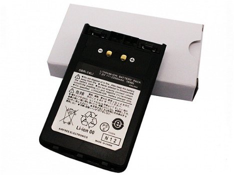 Batteria Per YAESU SBR-14Li para YAESU VX-8R VX-8DR VX-8GR FT-1DR FT-2DR - 1