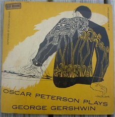 Oscar Peterson ‎- Plays George Gershwin - 7" EP-102, 1953