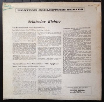 Sergei Rachmaninoff - Sviatoslav Richter - LP - 1956 - 2
