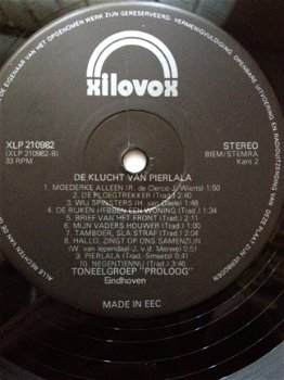 De klucht van Pierlala - vier eeuwen muzikaal verzet - LP - toneelgroep Proloog - 6