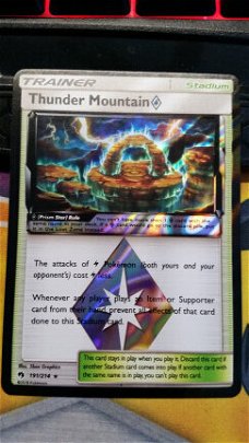 Thunder Mountain Prism Star  191/214 Lost Thunder