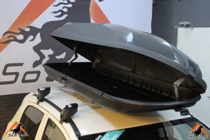 Skibox,dakkoffer,bagagebox sport 540ltr/210cm 5 jr.garantie! - Afbeelding 2