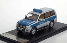 1:43 Premium X Mitsubishi Pajero 2012 LWB 4x4 Polizei German Police (Ixo PRD504)