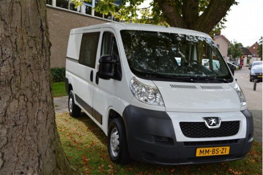 Peugeot Boxer - 330 2.2 HDI L2H1 DC MMBS, wegenbelasting vrij rijden met T of B rijbewijs - 1