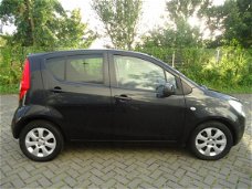 Opel Agila - 1.2 Enjoy - 67.000KM - AIRCO - ZWART - BWJR 2009