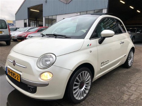 Fiat 500 - 1.2 Lounge Automaat / Schuifdak/ Airco/ el.ramen - 1