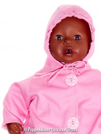 Annabel 46 cm Roze jasje - Afbeelding 2