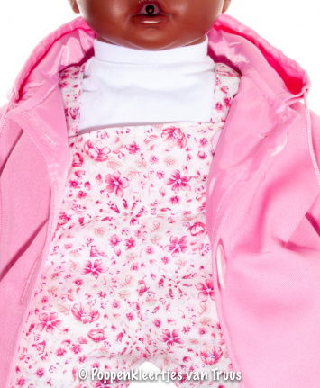Annabel 46 cm Roze jasje - Afbeelding 4