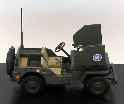 1:43 Vitesse Victoria R017 Jeep Willys Armoured Car General Leclerc - 1