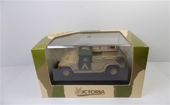 1:43 Vitesse Victoria R024 HUMMER Pick Up Desert Storm US Camouflage Humvee - 2